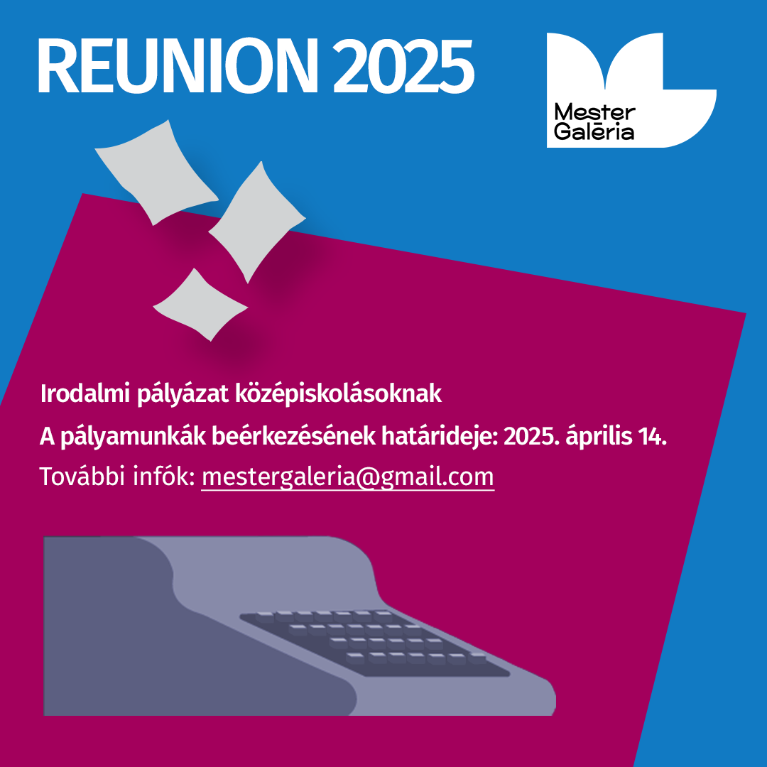 Reunion irodalmi pályázat középiskolásoknak