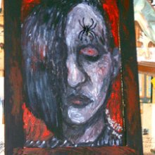 Marilyn Manson portréja