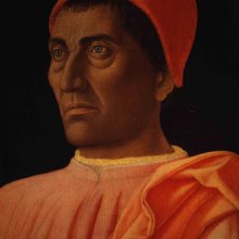 Andrea Mantegna: Carlo de' Medici bíboros portréja, Firenze, Galleria degli Uffizi