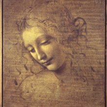 Leonardo da Vinci: La Scapigliata - A kócos nő portréja, Parma, Galleria Nazionale