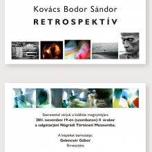 Kovács Bodor Sándor retrospektív fotókiállítása