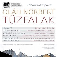 Tűzfalak - Oláh Norbert kiállítása a Kahan Art Space-ben