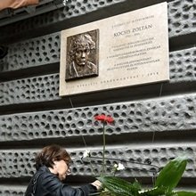 Emléktáblát avattak Kocsis Zoltán tiszteletére Budapesten