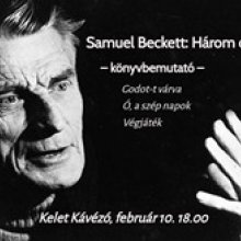 Samuel Beckett: Három dráma könyvbemutató