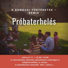 Dombosi történetek - remix 2021 és a Vajdasági Szépíró-kör alakuló ülése