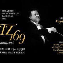 A Zeneakadémián ad koncertet a Budapesti Filharmóniai Társaság Zenekara