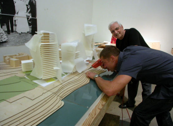 Brad Pitt és Frank O'Gehry