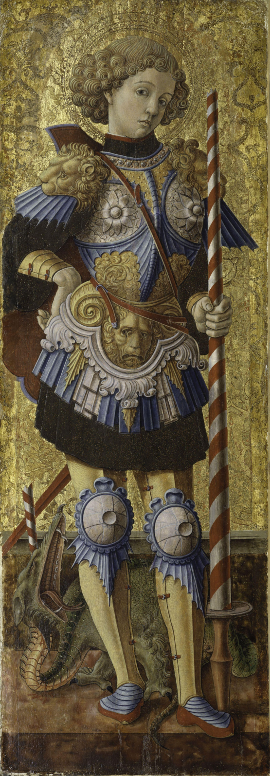 Carlo Crivelli: Szent György, 1472  (c) New York, The Metropolitan Museum of Art, Rogers Fund