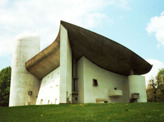 Le Corbusier - Notre-Dame-du-Haut, 1950-54, Ronchamp.