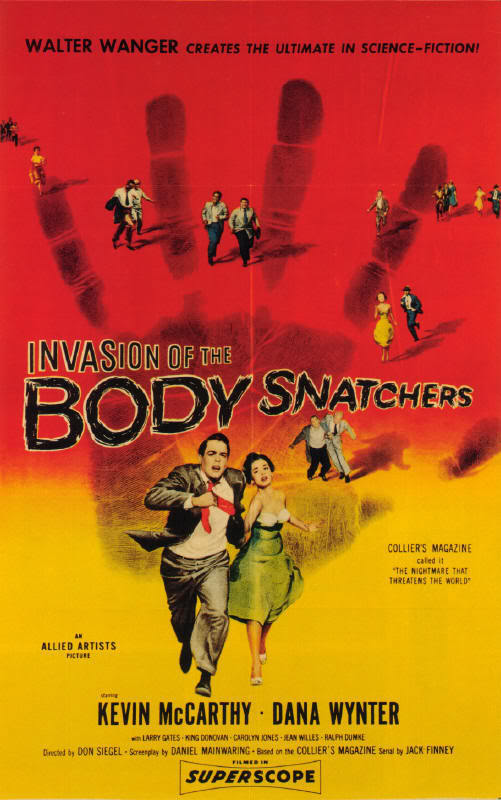 '56 Invasion of the Body Snatchers poster