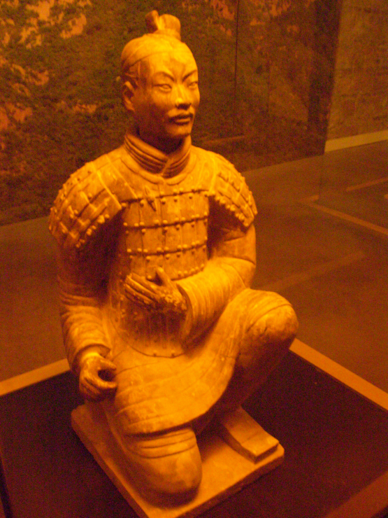Az első kínai császár agyaghadserege című kiállításról