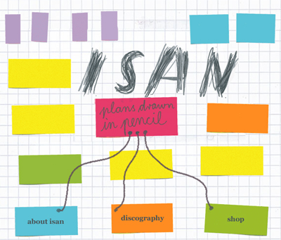 isan: plans drawn in pencil