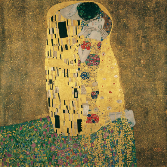 Gustav Klimt: A csók