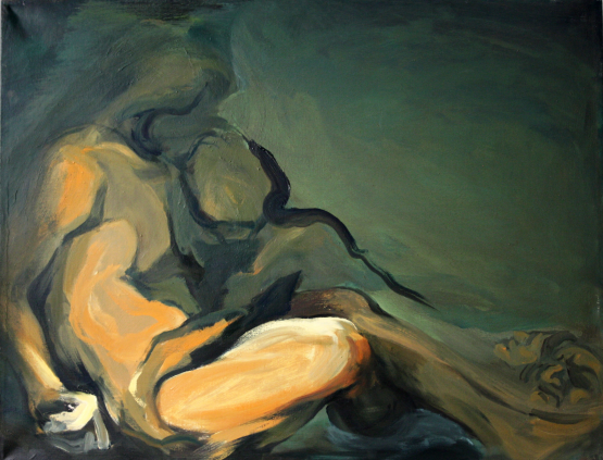 László Melinda: Bizalom (2008), olaj, vászon, 60x80 cm
