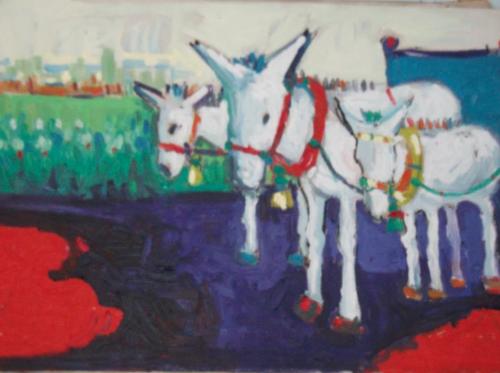 Miriam Hathout: Donkeys From The Country Side