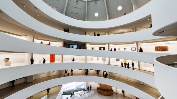 A Guggenheim rotundája