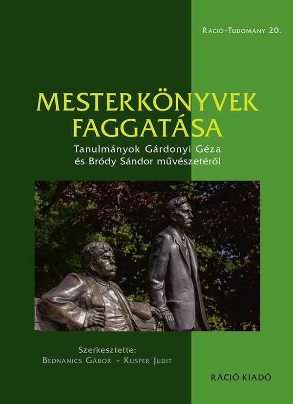 Mesterkönyvek faggatása - könyvborító