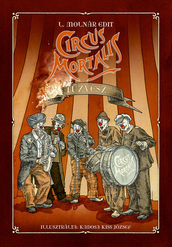 Circus Mortalis - könyvborító