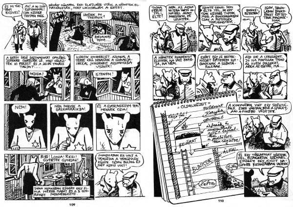 Art Spiegelman: Maus – Egy túlélő regénye (3-4)