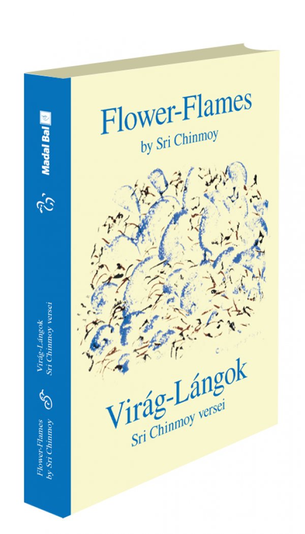 Sri Chinmoy: Tízezer Virág-Láng - könyvborító