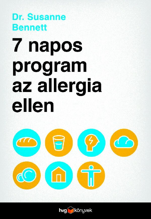 Dr. Susanne Bennett: 7 napos program az allergia ellen - könyvborító