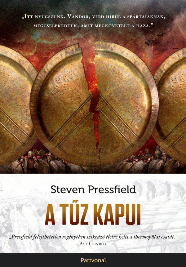 Steven Pressfield: A tűz kapui - könyvborító