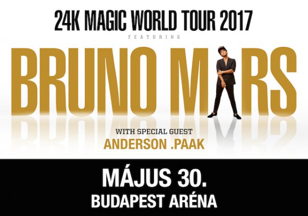 Bruno Mars Budapesten
