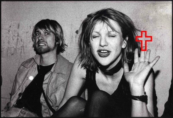 Kurt Cobain és Courtney Love (1992)