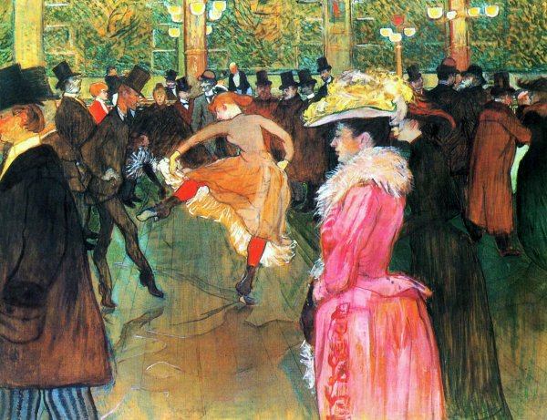 Henri de Toulouse-Lautrec A Moulin Rouge-ban