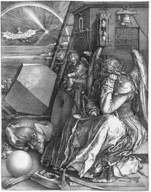 Albrecht Dürer: Melancholia 1.