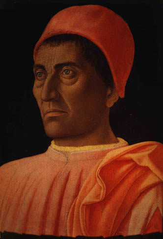 Andrea Mantegna - Carlo de' Medici bíboros portréja, Firenze, Galleria degli Uffizi