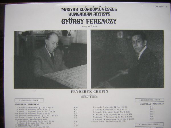 Ferenczy György lemezborító