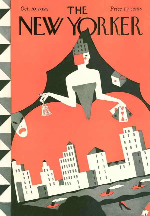 Kárász Ilonka: The New Yorker borítója (1925. 10. 10.) © Wikimedia Commons