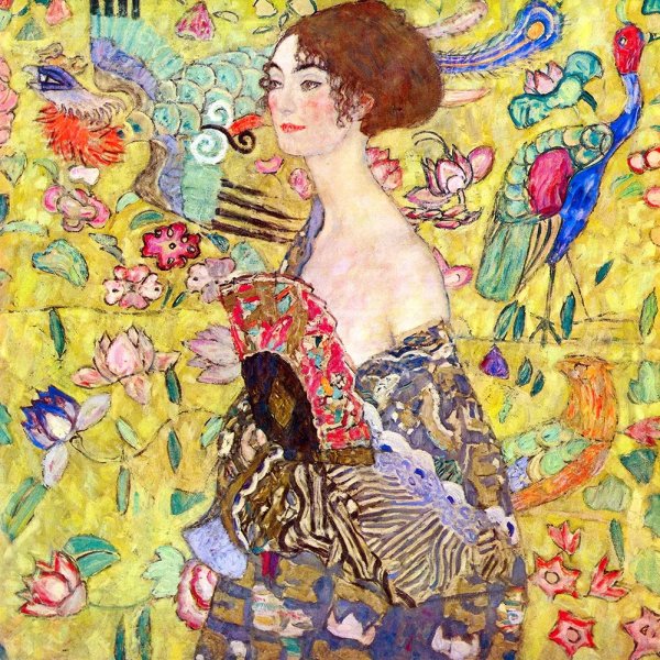 Gustav Klimt: Nő legyezővel