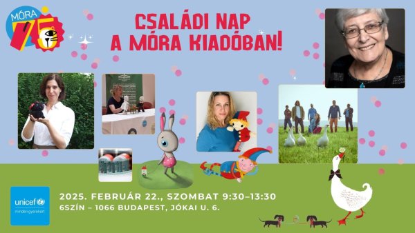 Családi nap a Móra kiadóban