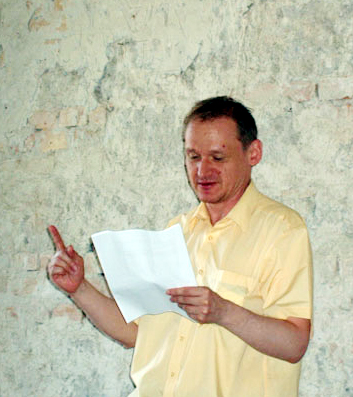 Payer Imre Szentendrén, a Művészet Malomban, 2007-ben