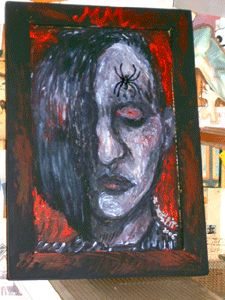 Marilyn Manson portréja