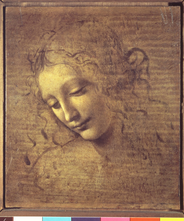 Leonardo da Vinci: La Scapigliata - A kócos nő portréja, Parma, Galleria Nazionale