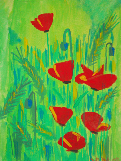 Red poppys - 2009