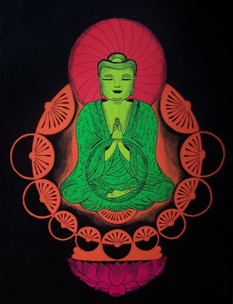 Neon Buddha