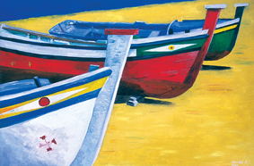 Portugál csónakok